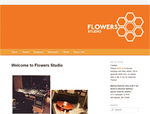 Tablet Screenshot of flowersstudio.com
